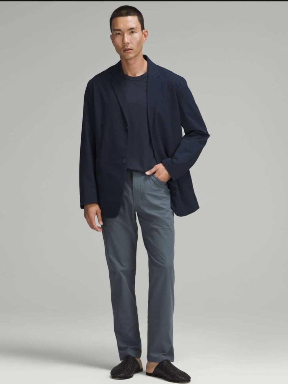 Lululemon ABC Warpstreme Dark Gray Pants Men's Size 36 X 30